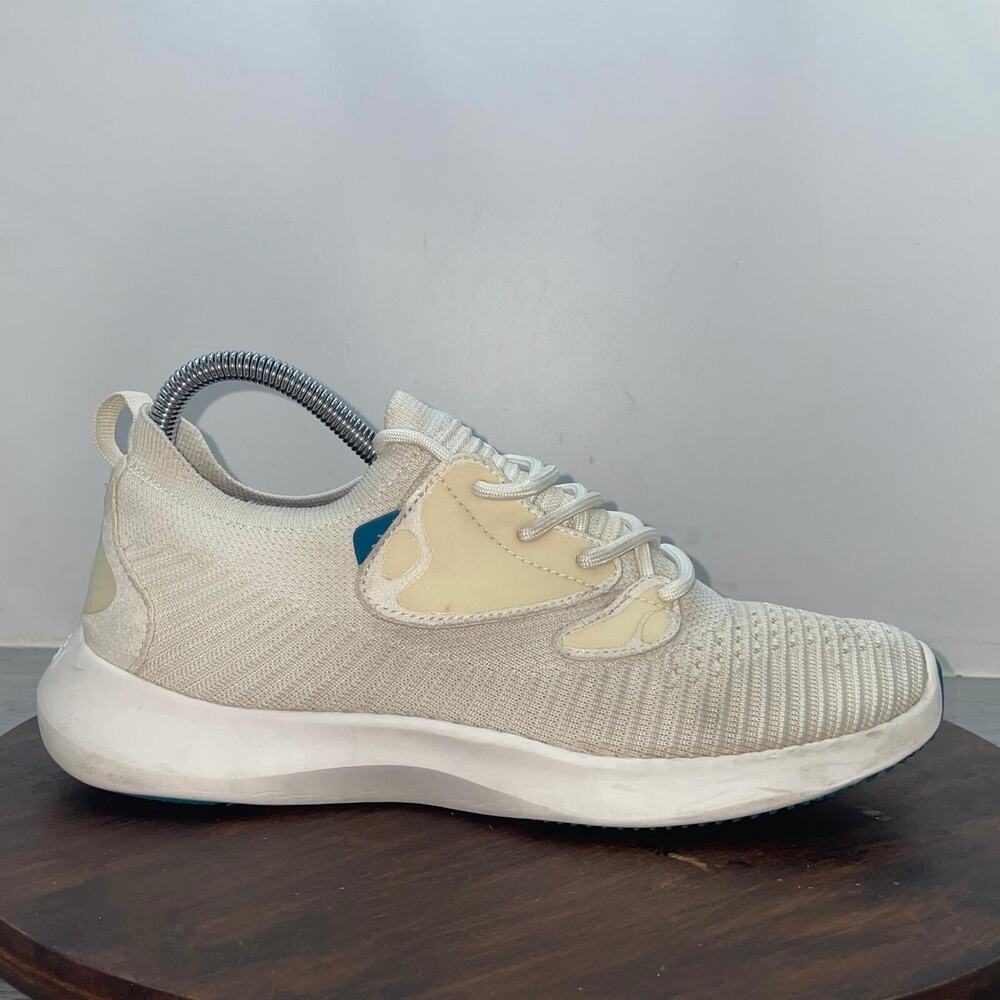 Vessi Everyday 2.0 Womens Size 8 Beige Ivory Cream Shoes Athletic Lace Sneakers